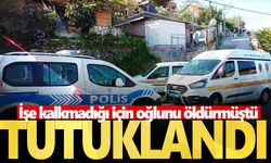 İşe kalkmadığı için oğlunu öldürmüştü… Tutuklandı