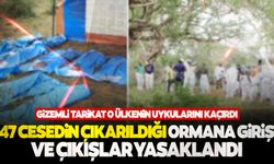 Kendilerini aç bırakarak öldürüyorlar! 47 cansız bedenin bulunduğu ormana giriş-çıkışlar yasaklandı