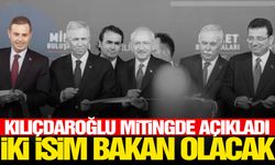 Kılıçdaroğlu iki ismi işaret etti! ‘Bakan’ olacaklar!
