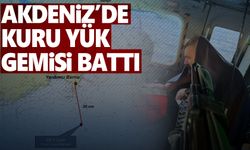 Kuru yük gemisi battı: 5 kişi kurtarıldı, 9 kişi aranıyor