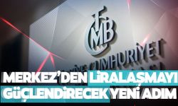 Merkez Bankası'ndan liralaşmayı güçlendirecek yeni adım