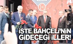 MHP lideri Bahçeli’nin miting takvimi açıkladı