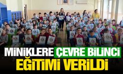 Minikler çevreciliği öğrendi