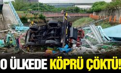 O ülkede köprü çöktü!