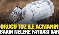 Oruç tuz ile açılır mı demeyin! Bakın nelere faydası var! Şaşıracaksınız!