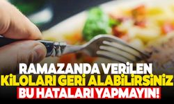 Ramazan’da verilen kiloları bayramda geri almamak için dikkat!