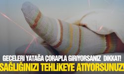 Hayatınızı tehdit ediyor! Bu şekilde çorap giymek sağlığınızı tehlikeye atıyor!