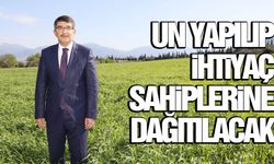 Şehzadeler Belediyesi buğday ekti