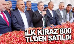 Sezonun ilk kirazı çıktı!