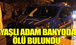 Yaşlı adam banyoda ölü bulundu