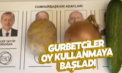 Yurt dışında oy kullanımı başladı... Pusula başında çekilen bir video tepki topladı