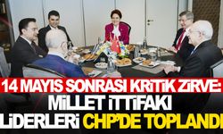Millet İttifakı’ndan kritik zirve: Millet İttifakı liderleri CHP’de bir araya geldi