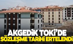 Akgedik Yunuskent 3. etabında sözleşme tarihi ertelendi