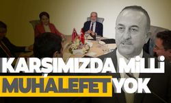 Bakan Çavuşoğlu: 'Karşımızda yerli ve milli bir muhalefet yok'