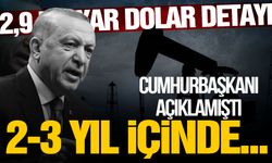 Cumhurbaşkanı Erdoğan duyurmuştu! Tam 2,9 milyar dolar