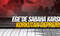 Ege'de korkutan deprem! Çevre illerde hissedildi