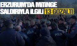 İmamoğlu mitingine taşlı saldırıda 13 gözaltı