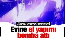 Adana bildiğimiz gibi... Alacağını alamadı evin önüne bomba attı!