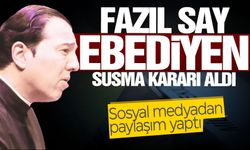 Fazıl Say ebediyen susma kararı aldı