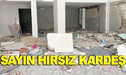 Hırsıza yaptığı uyarı şaşırttı