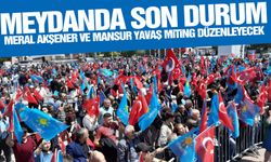 İYİ Parti mitingi öncesi meydanda son durum