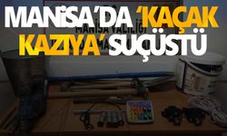 Jandarma ekiplerinden kaçak kazıya suçüstü