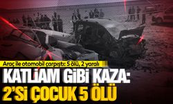 Katliam gibi kaza: 2'si çocuk 5 kişi yaşamını yitirdi