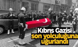 Kıbrıs Gazisi Bingül, Akhisar'da son yolculuğuna uğurlandı