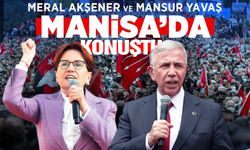 Manisa'da konuşan Akşener: Cem Yılmaz hava gazı kalır