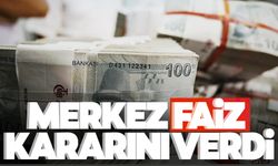 Merkez Bankası faiz kararını açıkladı! Faiz kararı ne oldu?