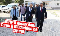 MHP’li Akçay’dan Tarım İl Müdürlüğü’ne ziyaret