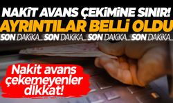 Nakit avans çekemeyenler dikkat! detaylar belli oldu