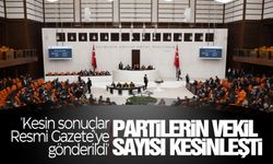 Seçim sonuçlar Resmi Gazete'ye gönderildi