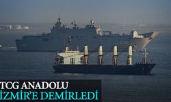 TCG Anadolu, İzmir'de