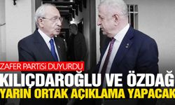 Zafer Partisi duyurdu: Kılıçdaroğlu ve Özdağ ortak açıklama yapacak!