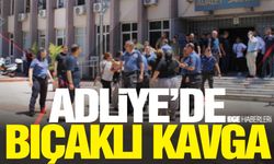 Adliye’de bıçaklı kavga: 1 ağır yaralı