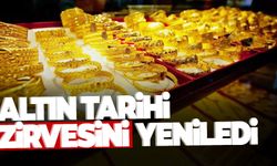 Altın zirvesini yeniledi