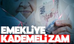 Emekliye kademeli zam yapılacak