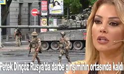 Petek Dinçöz Rusya’da darbe girişiminin ortasında kaldı