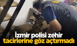 İzmir polisi zehir tacirlerine göz açtırmadı: 2 tutuklama