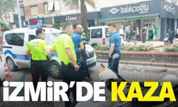 İzmir’deki trafik kazasında 2 kişi yaralandı