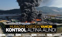 Muradiye OSB'deki yangın 19 saat sonra kontrol altına alındı