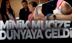 Hamilelik sürecinde kanser teşhisi konulan İzmirli anne, bebeğini kucağına aldı