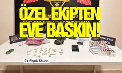 Özel ekipten eve baskın!