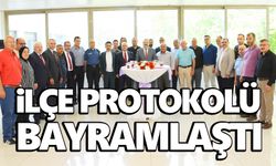 Salihli protokolü bayramı erken kutladı