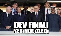 Cumhurbaşkanı Erdoğan, Şampiyonlar Ligi Finali'ni takip etti