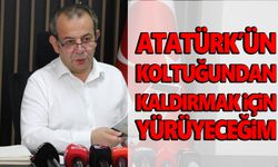 Tanju Özcan Ankara’ya yürüyecek!