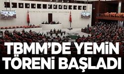 TBMM'de yemin töreni başladı... İşte yemin metni