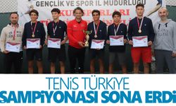 Manisa’da yapılan ‘Okul Sporları Tenis Türkiye Şampiyonası’ sona erdi