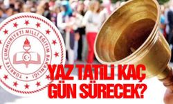 Yaz tatili kaç gün sürecek?